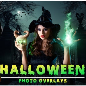 400 Halloween Overlays for Photos. Use them in Adobe Photoshop, Procreate, Lightroom Classic, and more.