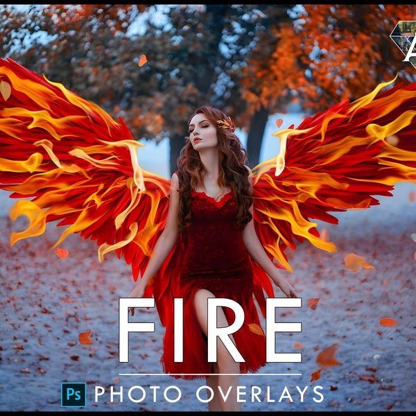 130+ Real Fire Overlays for editing photos. Use as Overlays in Adobe Photoshop, Procreate, Gimp, Lightroom and more.