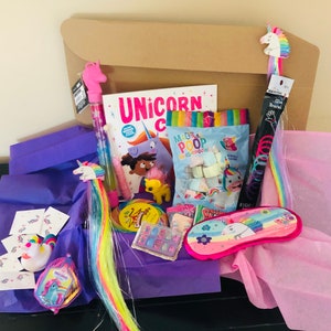 Unicorn Birthday Box, Any Occasion Box, Kid's Christmas Gift, Unique Gift