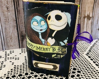 Nightmare Before Christmas Junk Journal, Diary, Scrapbook