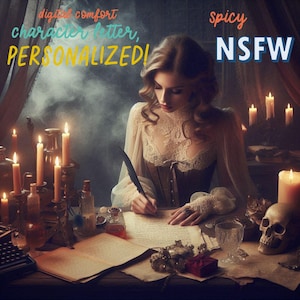 NSFW Comfort Character Letter, Personalized, Self-Love for you or others, Any Character, All Fandoms Welcome!