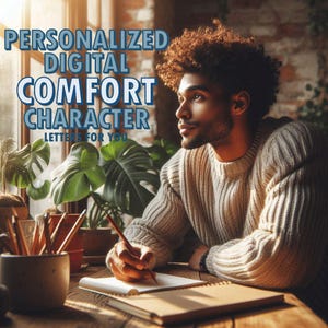 Digital Comfort Character Letter, Self-Love Gift for You or Others, All Characters and Fandoms welcome!!