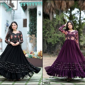 Fancy gown top for party