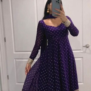 Fancy top long gown