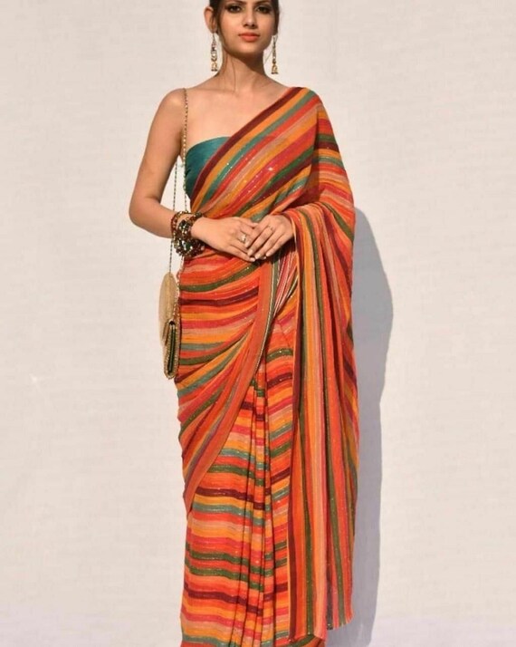Bollywood Style Fancy Vichitra Silk 