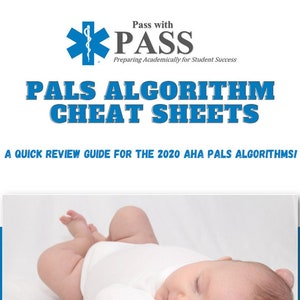 PALS Algorithm Cheat Sheets (Based on the 2020 AHA PALS Updates/Algorithms)