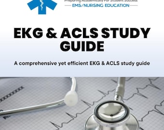 Guía de estudio de ACLS y ECG