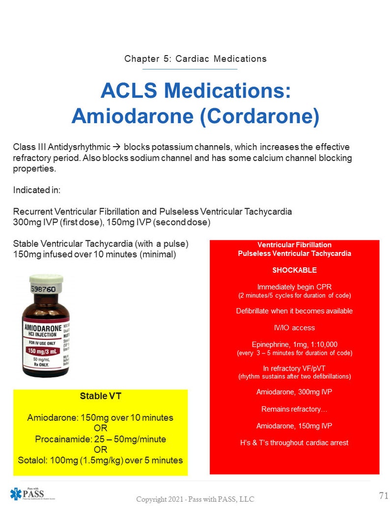 Paramedic Cardiology Study Guide