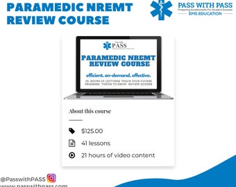 Paramedic NREMT Review Course