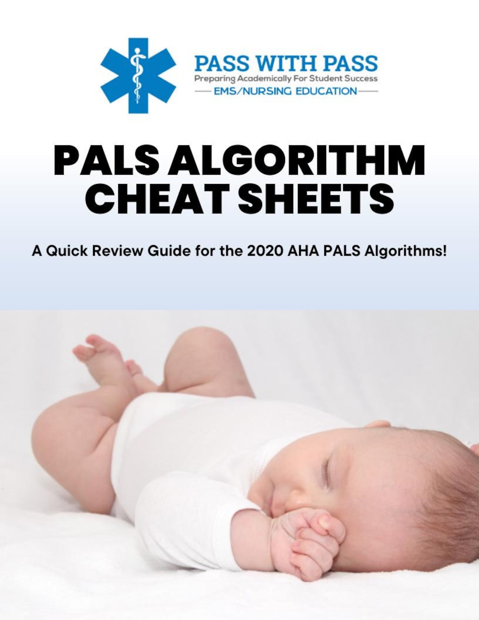 PALS Algorithm Cheat Sheets (based on the 2020 AHA PALS Updates ...