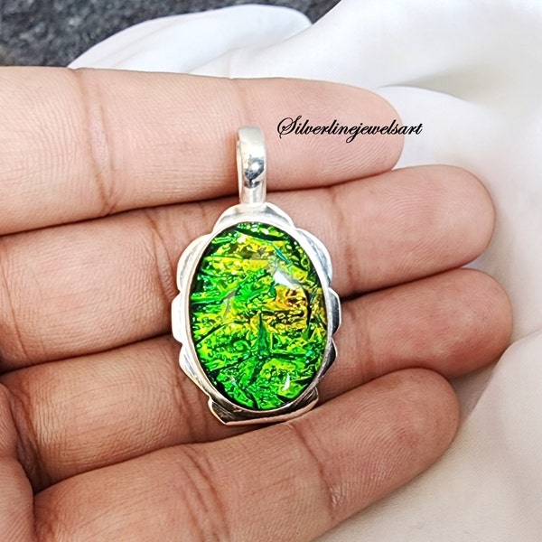 Austalian Doublet Opal Pendant,  925 sterling silver, Handmade Pendant, Colourful Jewelry, Summer Jewellery, Gifts, Bridesmaid Pendant.