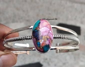 HALEINE ♥ ANTIQUE SIVER&BLACK V BANGLE /追跡付 A Vintage Sterling Silver Hinged Bangle - Etsy