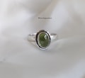 Handmade Natural Peridot Ring: 925 Sterling Silver Gemstone Ring product logo