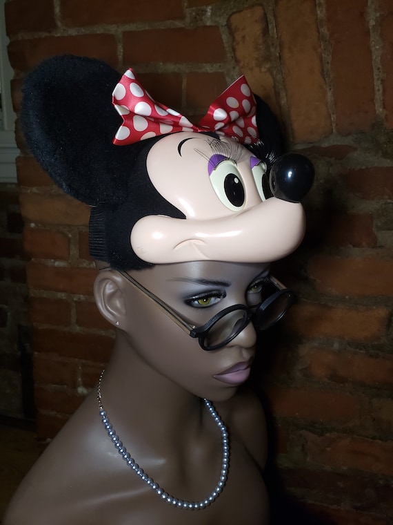 Vintage 1990s Disney Minnie Mouse Face Baseball Sn