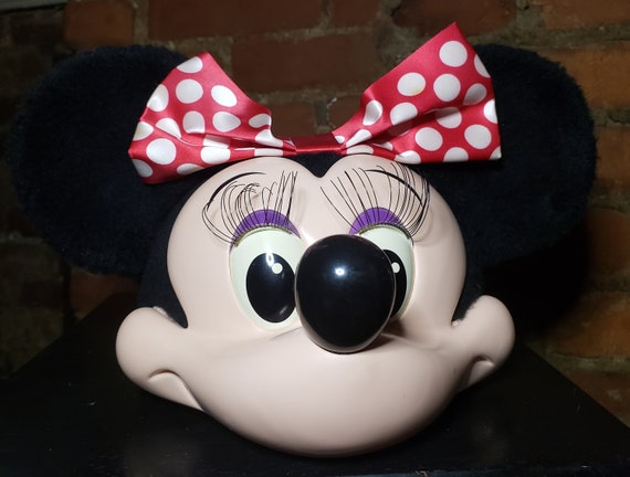 Vintage 1990s Disney Minnie Mouse Face Baseball S… - image 3