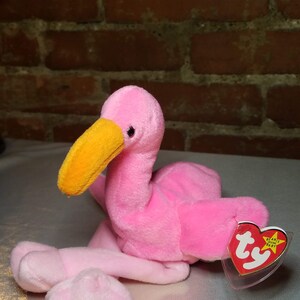 Pinky Beanie Baby Flamingo Etsy