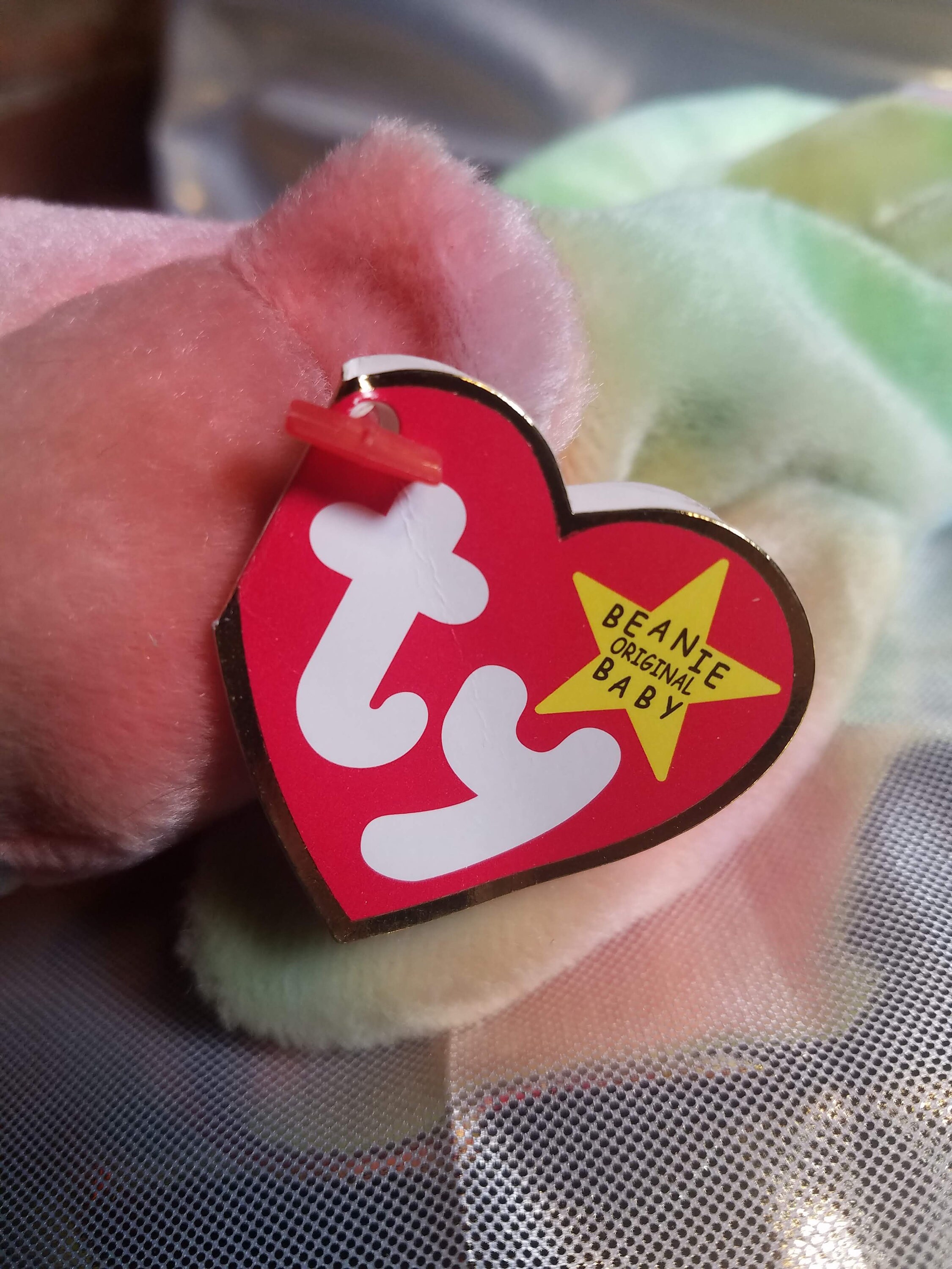 TY Original Beanie Baby Sammy Bear Sammy Sosa Chicago Cubs Born