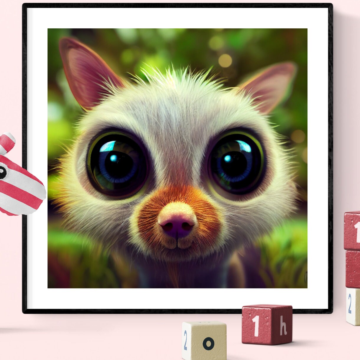 Animal Poster Wall Decoration Fine Print Colourful - Etsy Animal Poster Wall Decoration Fine Print Colourful - Etsy