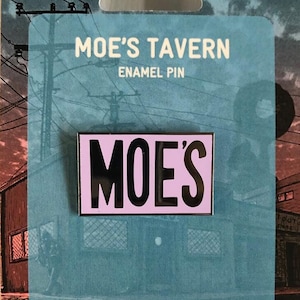 Moe&#39;s Tavern Enamel Pin