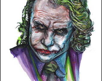 ジョーカー（ヒース・レジャー - Etsy 日本