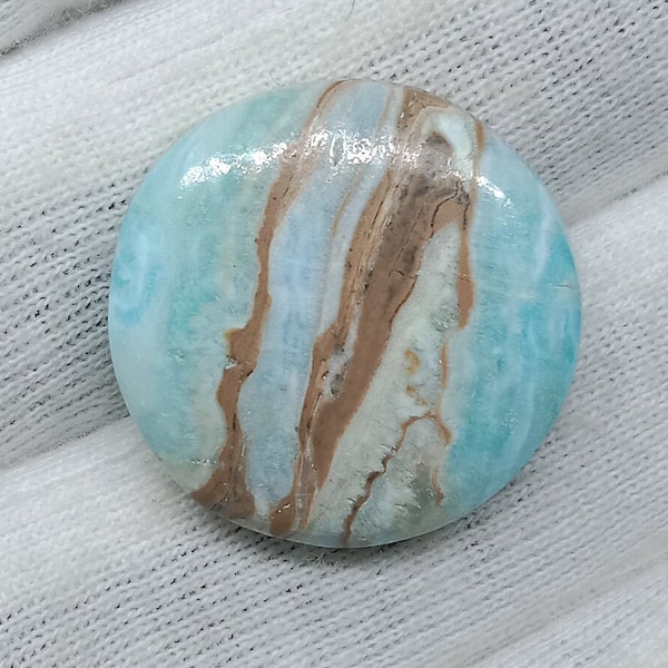 Natural AAA Quality Blue Aragonite  gem stone / Natural Semi precious stone / Healing crystal / Jewelry Stone beautiful color stone