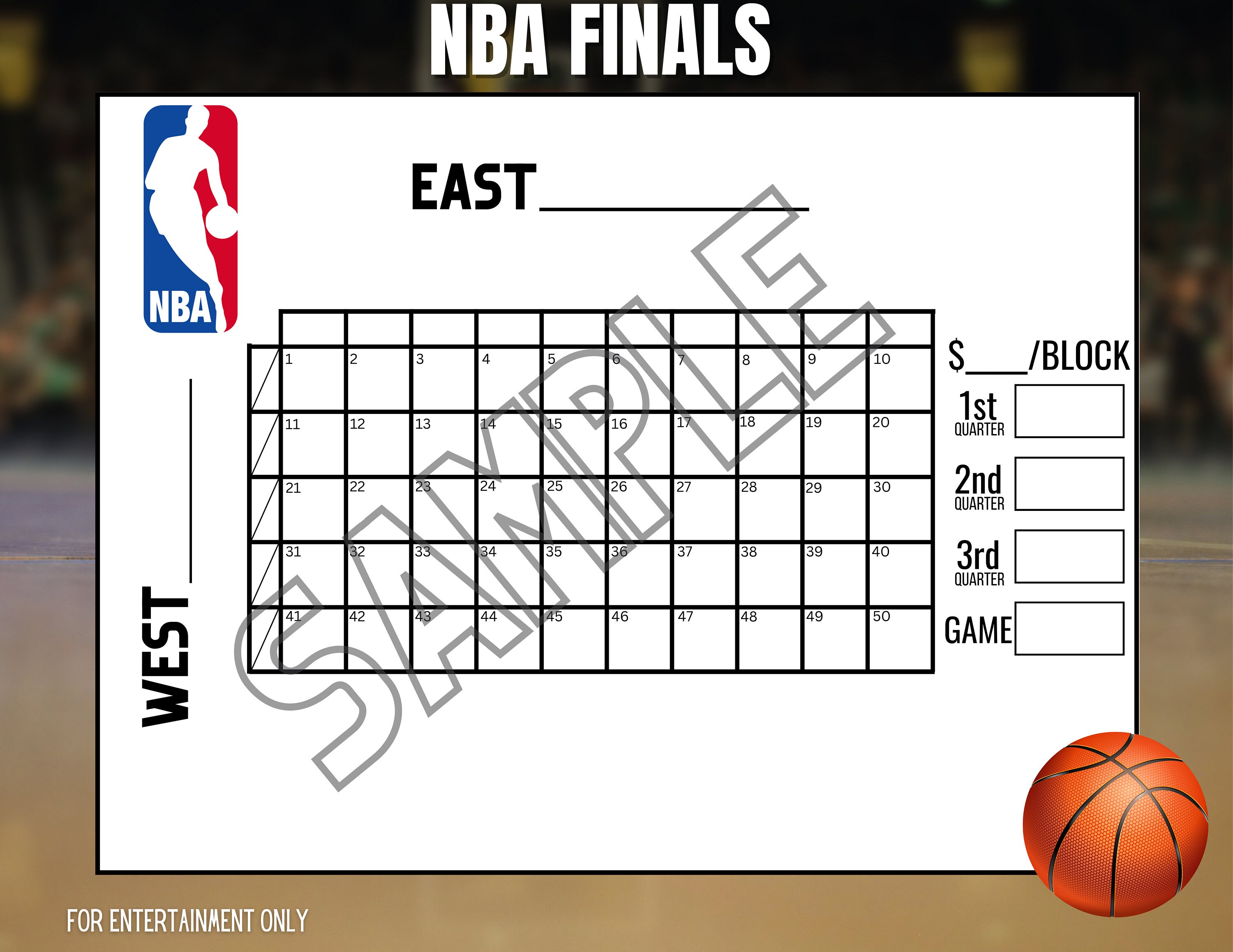 NBA FINALS Template