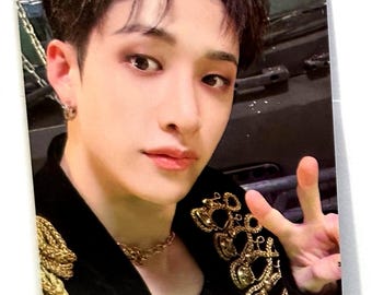 リク　KMStation ファンサイン　トレカ　2.0 SKZ [Official] Kmstation 2.0 Rockstar Stray kids KMS china