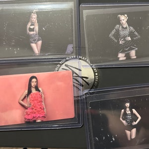 Tarjeta fotográfica de Born Pink de Blackpink