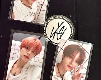 SKZ [OFFICIAL] Rock Star Photocard Stray Kids Felix Hyunjin Know