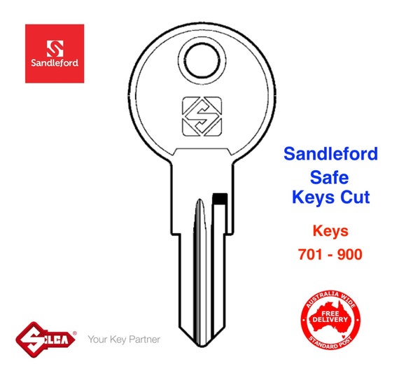 Sandleford Safe Keys Cut to Code Number 701 900 Etsy