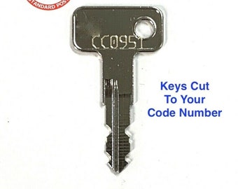 CYBERLOCK, Meroni & Endurance CC Series Filing Cabinet Key Cut To Code Number