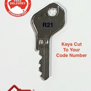 Rola Roof Rack Keys Cut To Your Code Number-Please Read!