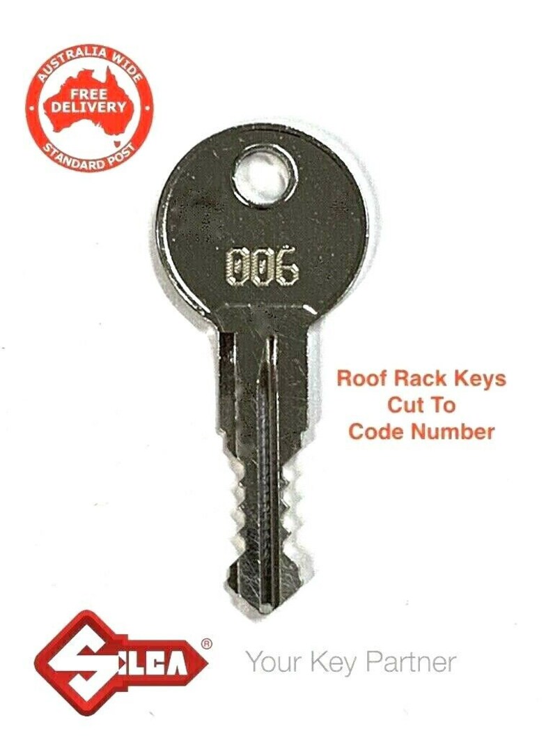 thumbnail image 2 of 2 Thule Roof Rack Keys – Cut To Code N001R–N200R 2 of 3