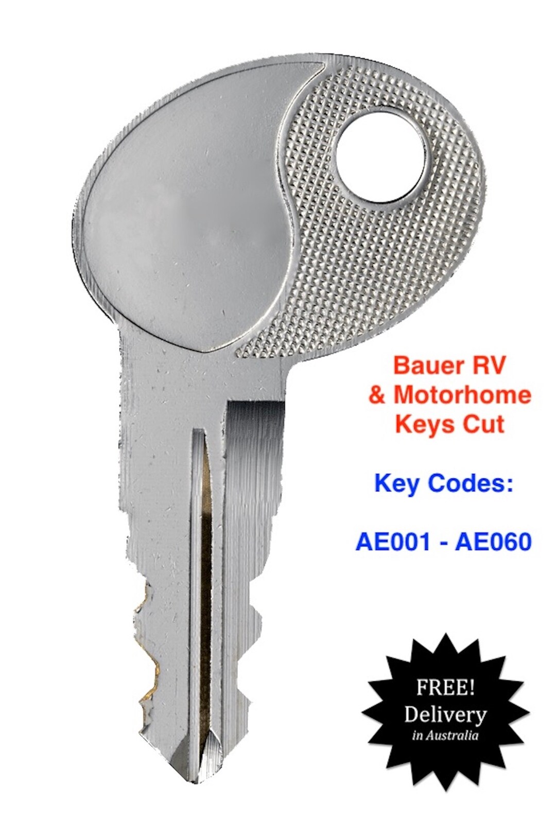 Bauer Jayco Caravan & Camper RV Keys key Cut to Code Numbers Etsy