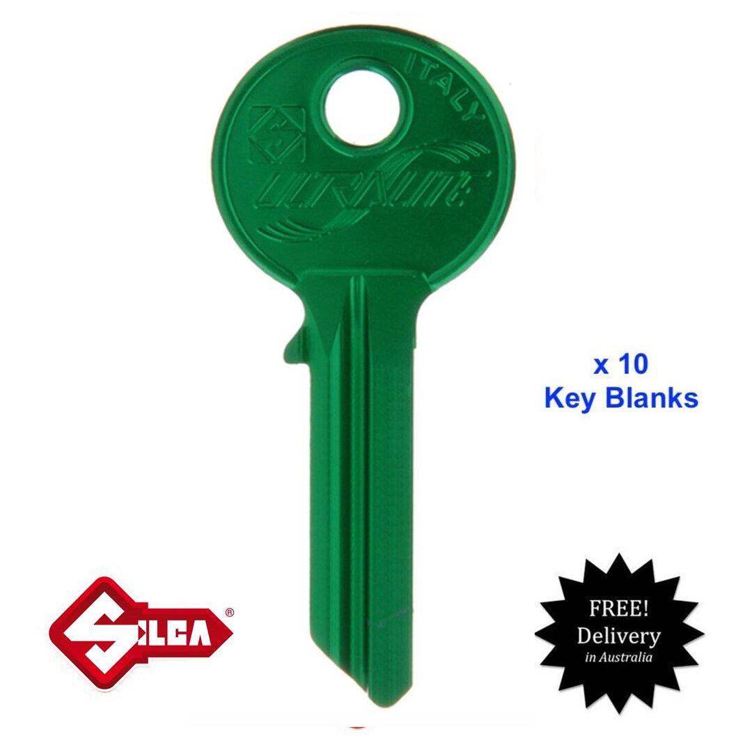 Silca Ultralite Yale Key Blanksgreen X 10 Pack Etsy