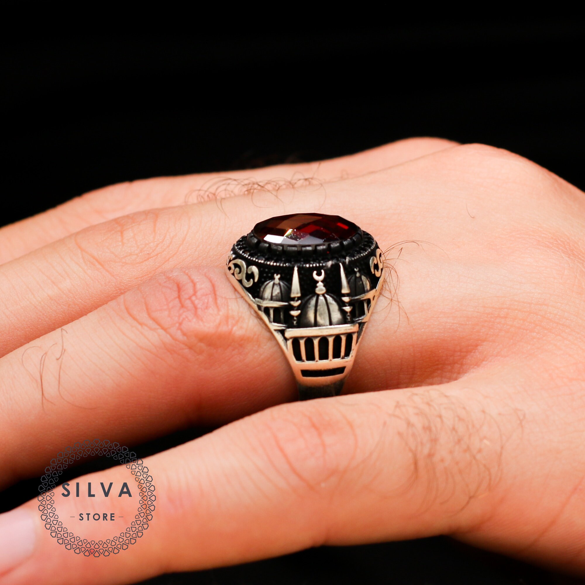 925 Sterling Silver Ring, Zircon Stone, Handmade Classic Vintage Jewelry, Male Gift, Color Can Be Selected - Etsy 925 Sterling Silver Ring, Zircon Stone, Handmade Classic Vintage Jewelry, Male Gift, Color Can Be Selected - Etsy