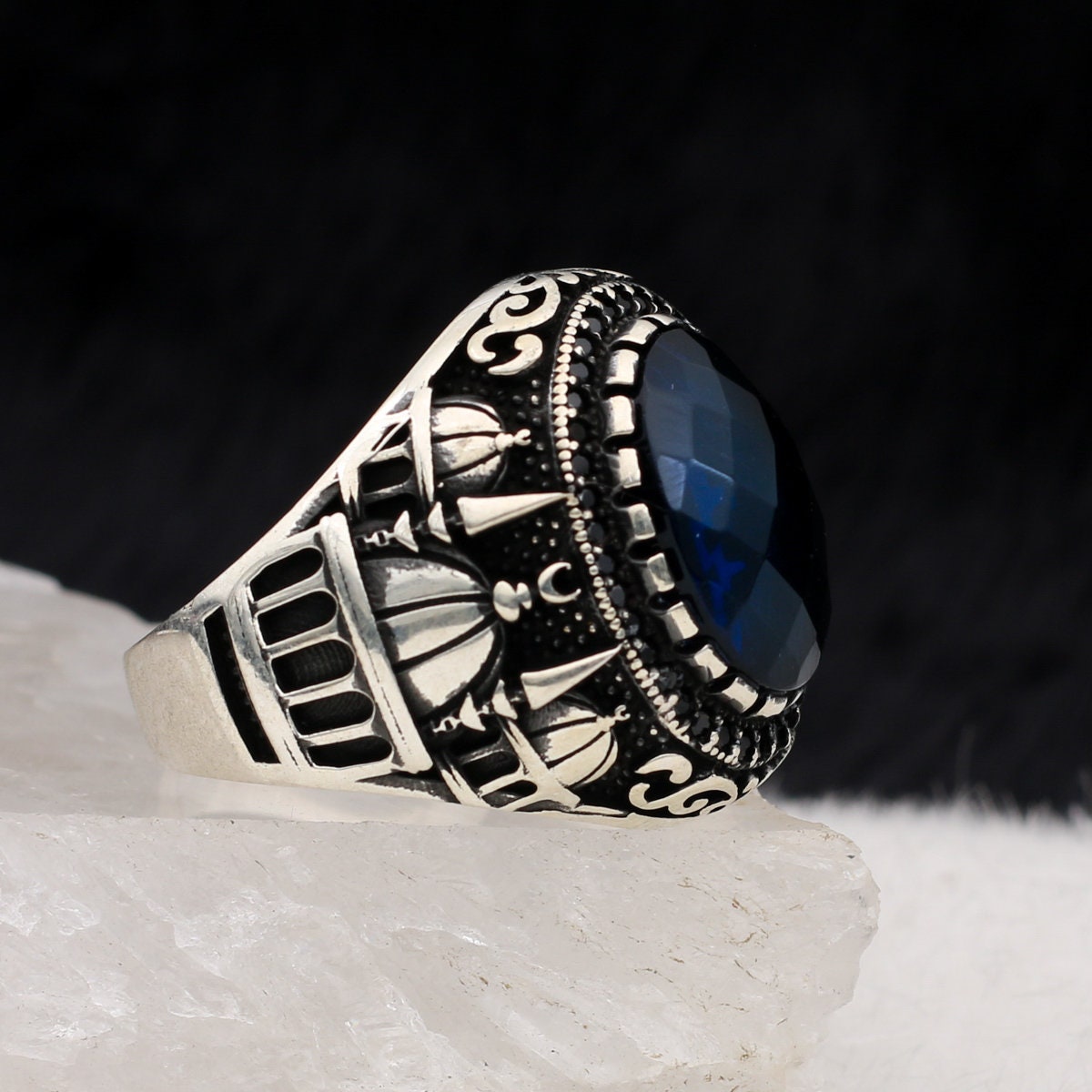 925 Sterling Silver Ring, Zircon Stone, Handmade Classic Vintage Jewelry, Male Gift, Color Can Be Selected - Etsy 925 Sterling Silver Ring, Zircon Stone, Handmade Classic Vintage Jewelry, Male Gift, Color Can Be Selected - Etsy