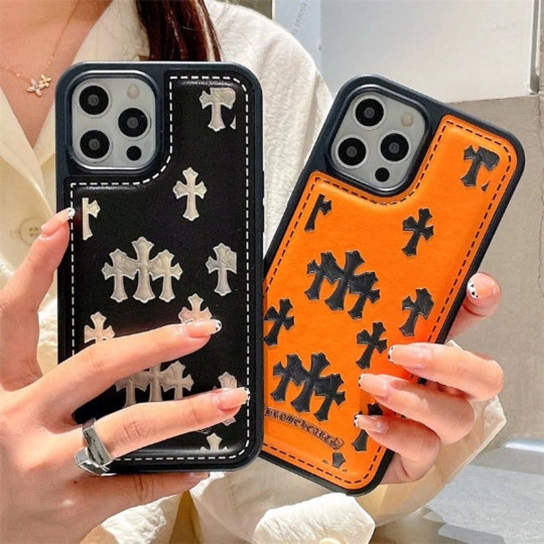 CH Inspired iPhone Case - For iPhone 14 iPhone 13 13 Pro 13 Mini 13 Pro Max iPhone 12 Pro Max 12 Mini Case 11 11 Pro Xr Xs Max 7 8 Plus 