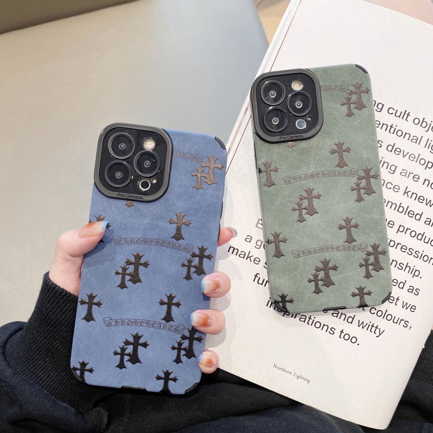 Buy Ch Inspired Suede Iphone Case For Iphone 14 Iphone 13 13 Pro Online In India Etsy