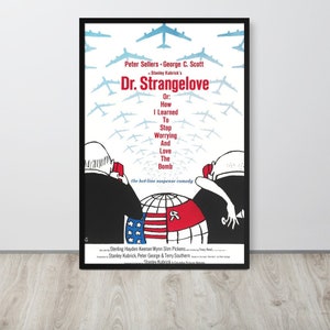 Dr. Strangelove (1964) Vintage Movie Poster