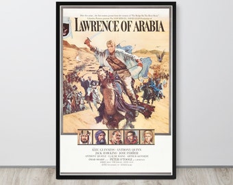 Poster Lawrence Of Arabia 60x90 Cm - Impression Toile Vintage - Décoration Salon & Chambre - 6
