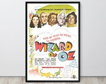 The Wizard of Oz (1939) Vintage Movie Poster