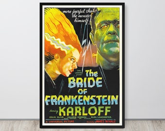 The Bride of Frankenstein VHS Tape 1991 MCA Horror Film Black &white - Etsy