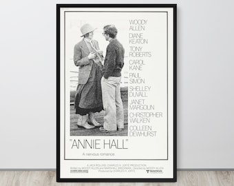 Annie Hall 1977 Vintage Movie Poster - Etsy
