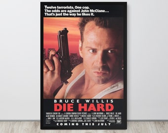 film posters 80s Die Hard (1988) Vintage Movie Poster