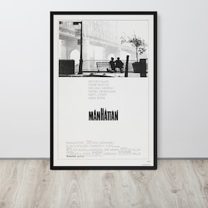 Manhattan (1979) Vintage Movie Poster