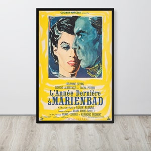 Last Year at Marienbad (1961) Vintage Movie Poster