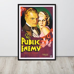 Vintage 1931 the Public Enemy Movie Poster Print - Etsy
