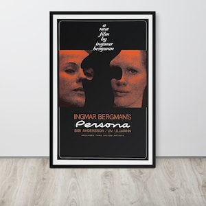 Persona (1966) Vintage Movie Poster