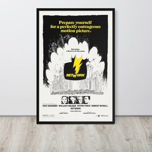 Network (1976) Vintage Movie Poster